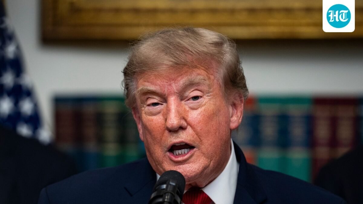 US President Donald Trump warned of economic consequences against any country that provided "any type of lifeline to Iran." (Bloomberg)