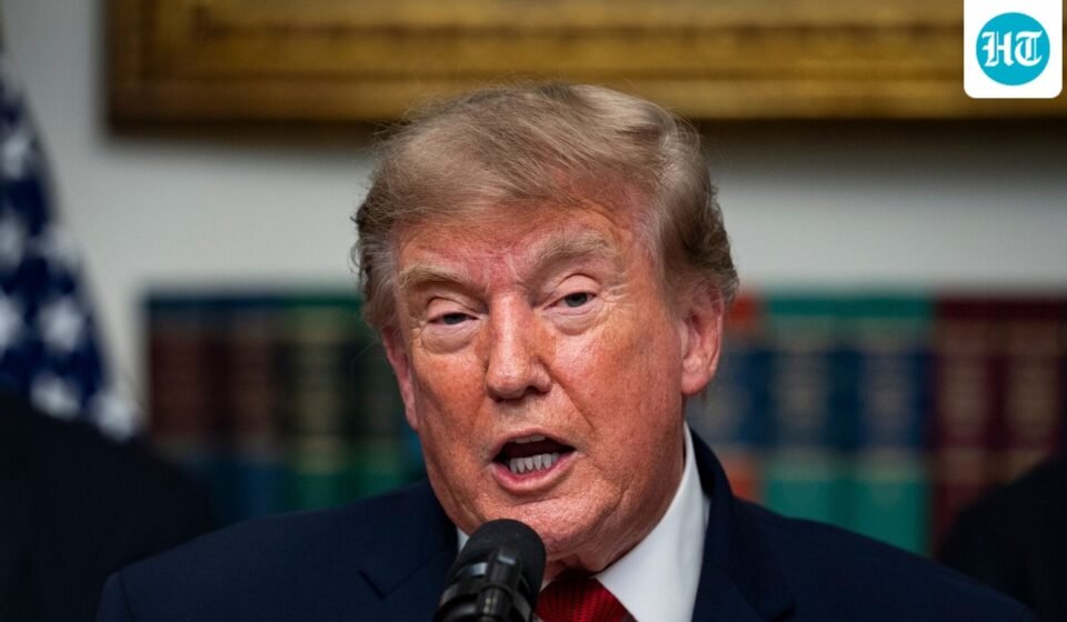 US President Donald Trump warned of economic consequences against any country that provided "any type of lifeline to Iran." (Bloomberg)