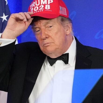 President Trump’s fast-tracked construction of a massive White House ballroom faces legal challenges from the National Trust for Historic Preservation, (AP Photo/Mark Schiefelbein)