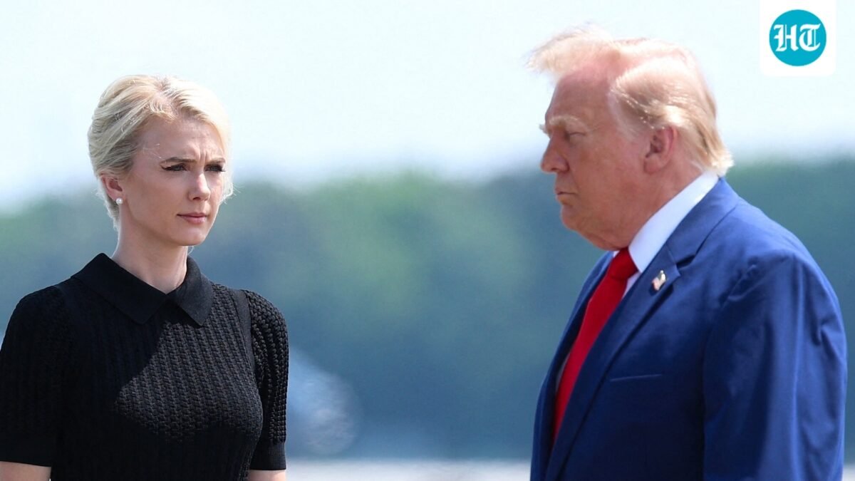 Natalie Harp has hybristophilia? Wild claim made as disturbing letter to Trump surfaces. (Getty Images via AFP)
