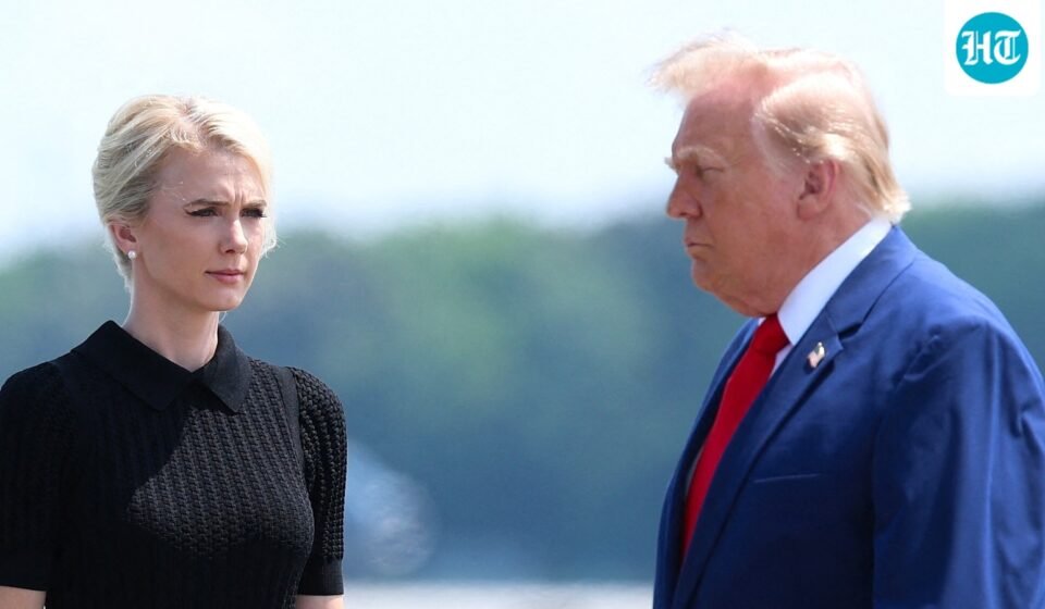 Natalie Harp has hybristophilia? Wild claim made as disturbing letter to Trump surfaces. (Getty Images via AFP)