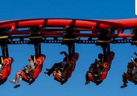 Six Flags X2 remains closed as California investigates serious rider injuries, leaving a major question over what happens to the coaster next.. (REUTERS/David Dee Delgado) (REUTERS)
