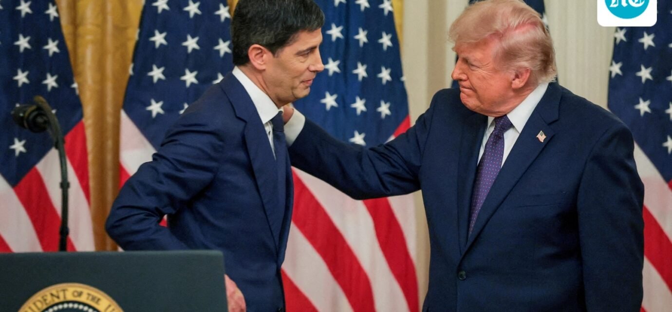 President Donald Trump has confirmed that he recently spoke with Federal Reserve Chair Kevin Warsh. The president, however, dismissed reports that suggested the two have been in regular contact since Warsh took over the central bank in May. (REUTERS/Jonathan Ernst/File Photo)