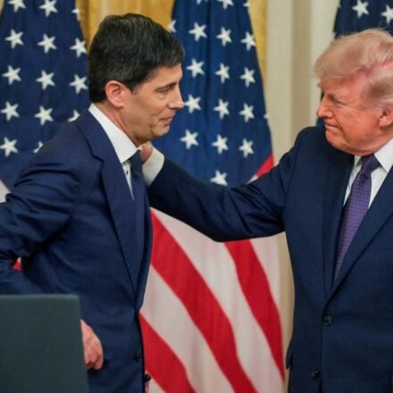 President Donald Trump has confirmed that he recently spoke with Federal Reserve Chair Kevin Warsh. The president, however, dismissed reports that suggested the two have been in regular contact since Warsh took over the central bank in May. (REUTERS/Jonathan Ernst/File Photo)