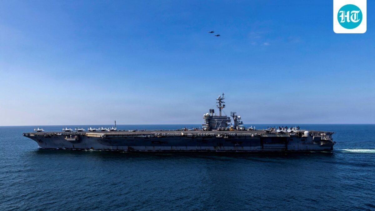 Aaron Parnas shared a sailaor’s wife’s warning as USS Abraham Lincoln faces questions over exhaustion, mental health and its long deployment. U.S. Navy/Handout via REUTERS (via REUTERS)
