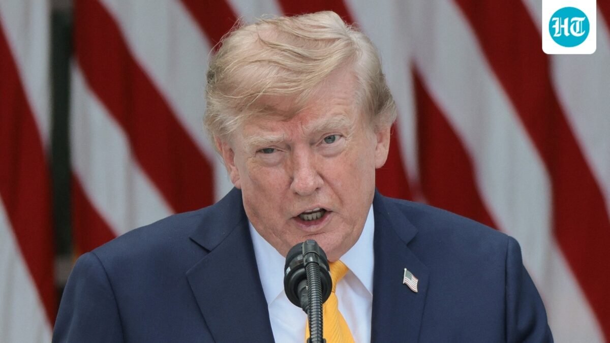 "The United States is giving serious consideration to changing the name of Lake Ontario to Lake America," Trump said. (REUTERS)