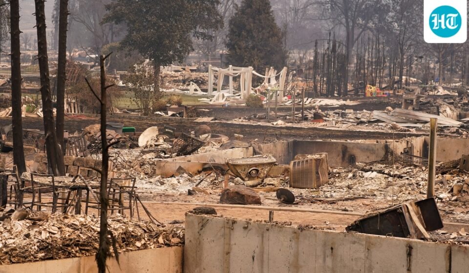 A view of a burned neighbourhood in the Old Trails Fire, in Spokane, Washington, U.S., August 3, 2026. REUTERS/David Ryder (REUTERS)