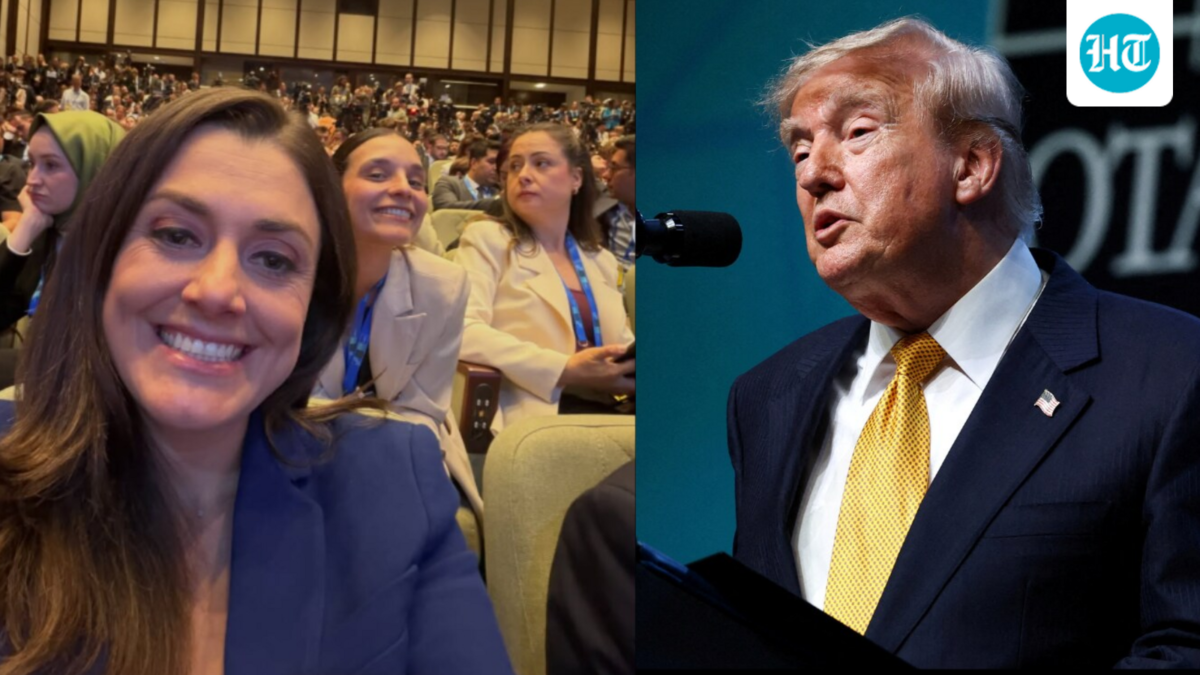 Kristen Holmes drew criticism from President Donald Trump and the White House after her questions during an Oval Office event. (Kristne Holmes | Instagram and REUTERS/Stoyan Nenov)