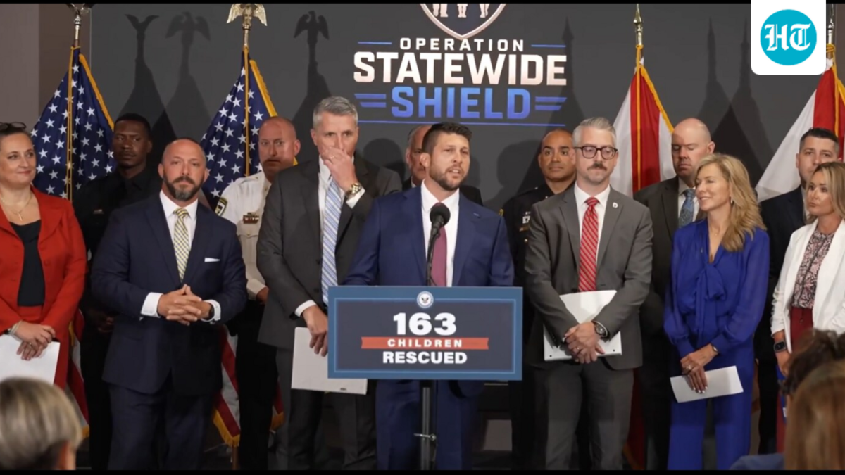 A five-day multi-agency operation recovered 163 missing children across Florida and have arrested multiple suspects. (X | @AGJamesUthmeier)