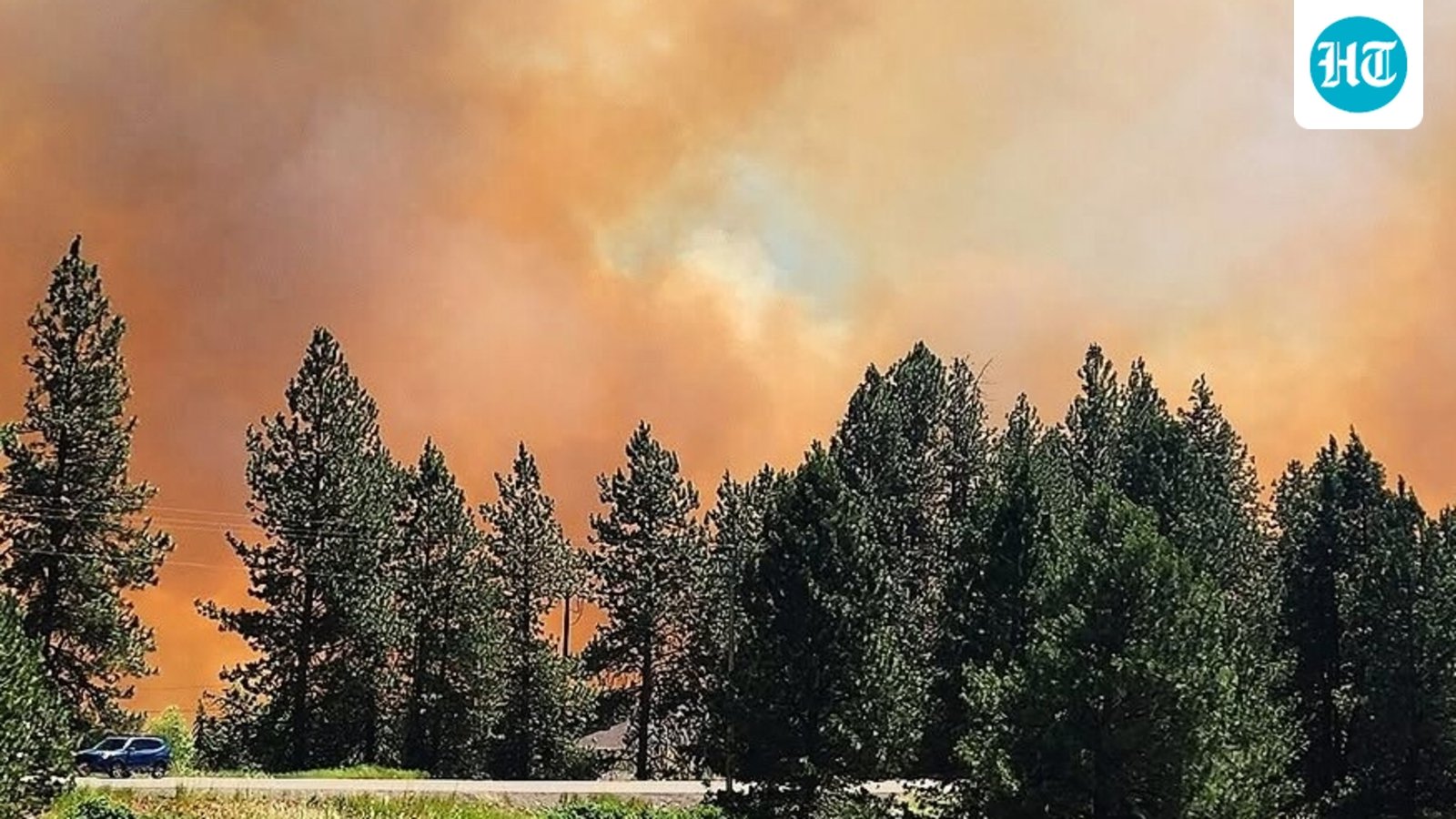 Smoke fills the sky over the Conejo Valley as the Kanan Fire burns near Thousand Oaks and Westlake Village. (Scott Crawford via AP/ representative)