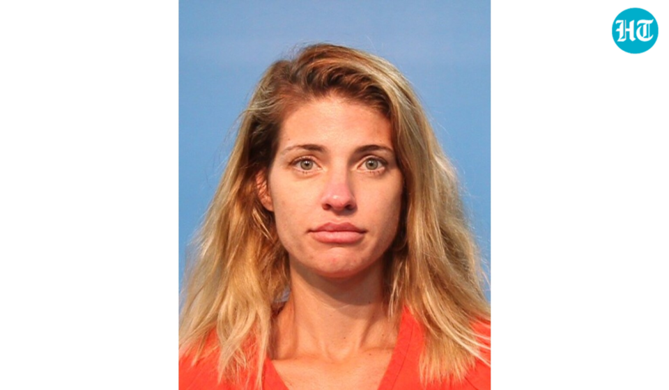 Holly Schroedter Adams, a former teacher, was arrested a year after she was accused of having an inappropriate relationship with a student. (Brazoria County Sheriff's Office)