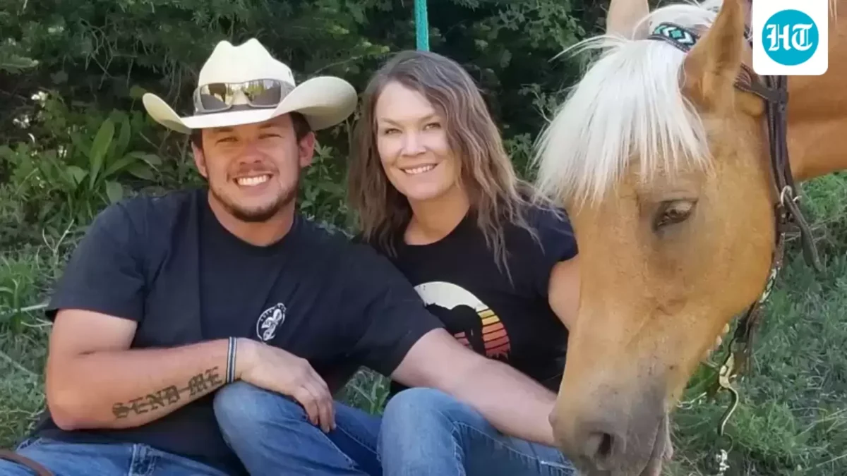 Austin ‘AJ’ Scott James is seen in this photo. He has come to the limelight as the second person to engage the Twin Falls, Idaho shooter. (GiveSendGo)