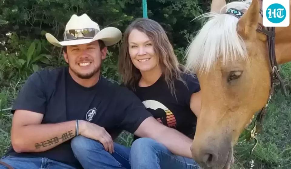 Austin ‘AJ’ Scott James is seen in this photo. He has come to the limelight as the second person to engage the Twin Falls, Idaho shooter. (GiveSendGo)