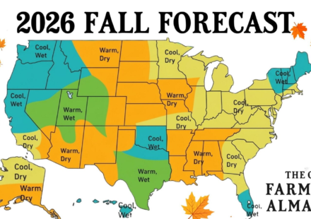 The Old Farmer's Almanac has released its Fall 2026 forecast (Old Farmer's Almanac)