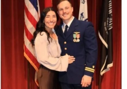 A US Coast Guard officer, Lieutenant Connor Overstreet, was killed in a random shooting in Washington. (mads_sauce/Instagram)