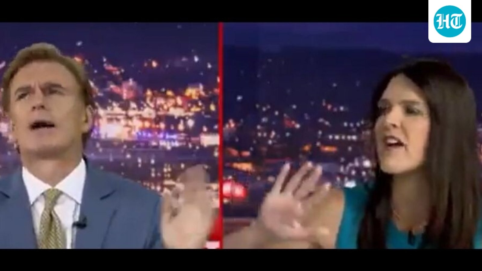 Ex-Obama adviser gets emotional, ‘storms off’ live TV as Lindsay Clancy supporters are blasted (@TCorbettDillon/X)
