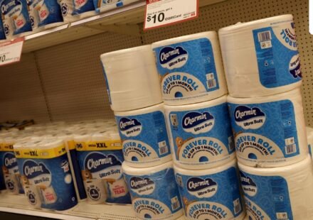 US-Canada trade war could drive up the cost of toilet paper and other everyday household paper products. (Getty Images via AFP)
