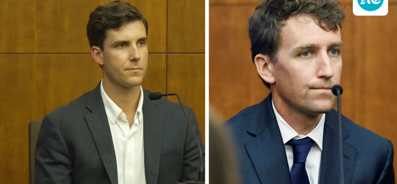 New social media theories are putting Patrick Clancy and his friend Kyle Carney under the spotlight. (Reuters, X/@cathyrusson)