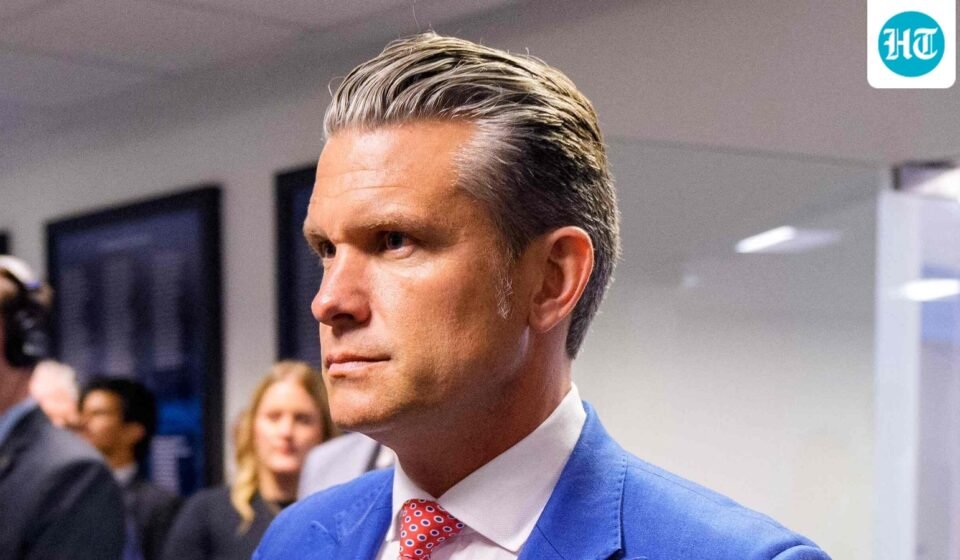 Secretary of War Pete Hegseth arrives for an event at the Pentagon on August 26. (Getty Images via AFP)