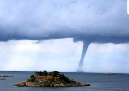 Videos appearing to show a possible waterspout or tornado have gone viral on social media. (UnSplash)