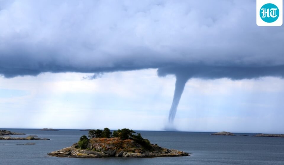 Videos appearing to show a possible waterspout or tornado have gone viral on social media. (UnSplash)
