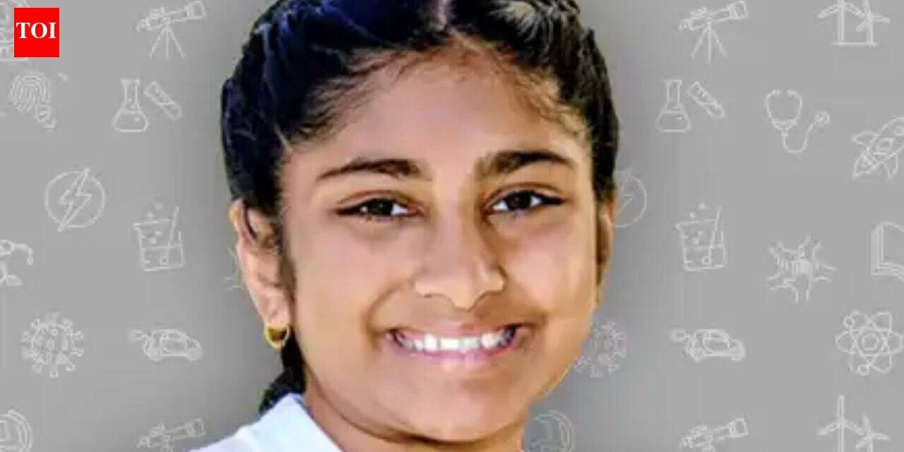 Connecticut student Raji Doshi, 12, designed an algae and calcium system to reduce ocean acidity; she is now competing for a $25,000 science prize