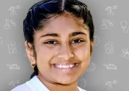 Connecticut student Raji Doshi, 12, designed an algae and calcium system to reduce ocean acidity; she is now competing for a $25,000 science prize