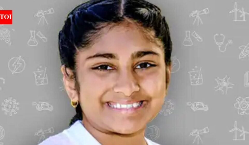 Connecticut student Raji Doshi, 12, designed an algae and calcium system to reduce ocean acidity; she is now competing for a $25,000 science prize