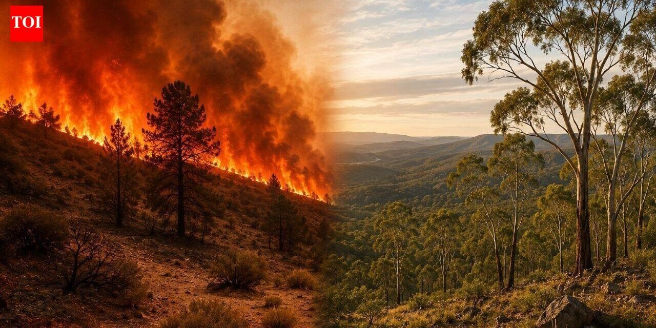 Researchers tracked wildfires from 1984 to 2022; a Pacific trend added 22% to US Southwest drying-related burned area but reduced eastern Australia’s by about 19%