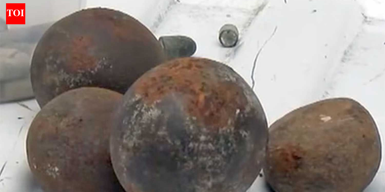 Mississippi man uncovers more than 200 Civil War cannonballs buried beneath his property after 160 years
