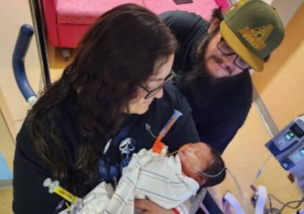 An Arizona baby stopped breathing during a post-office visit; former nurse Mary Schwarz performed CPR and helped restore her breathing on the way to hospital