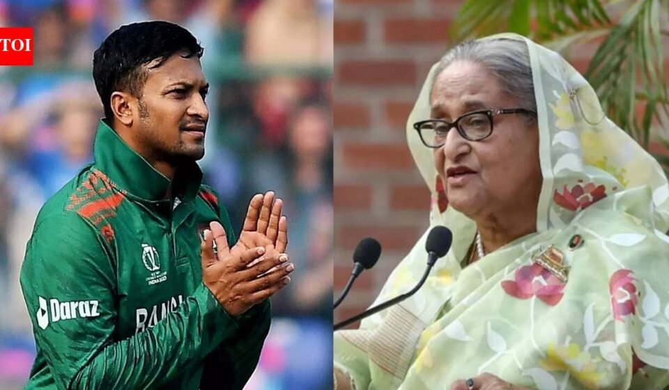 Exiled Bangladeshi cricket star Shakib Al Hasan willing to return, face murder trial if safety assured