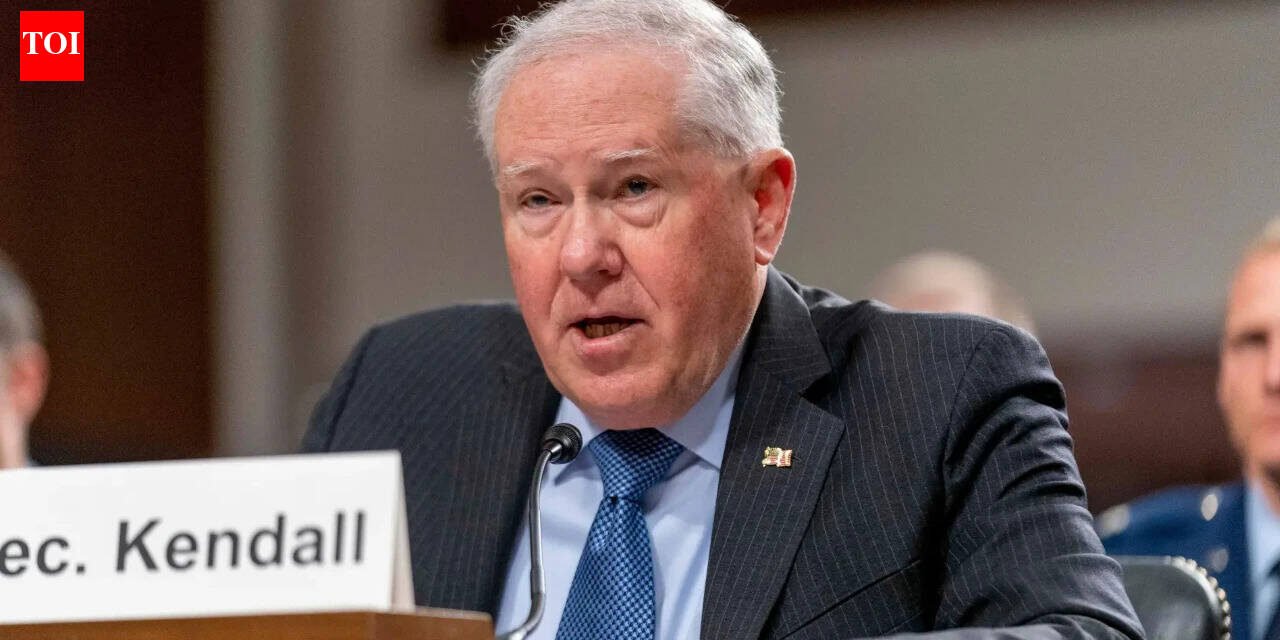Pentagon strips ex-Air Force secretary Kendall of security clearance over Air Force One claim