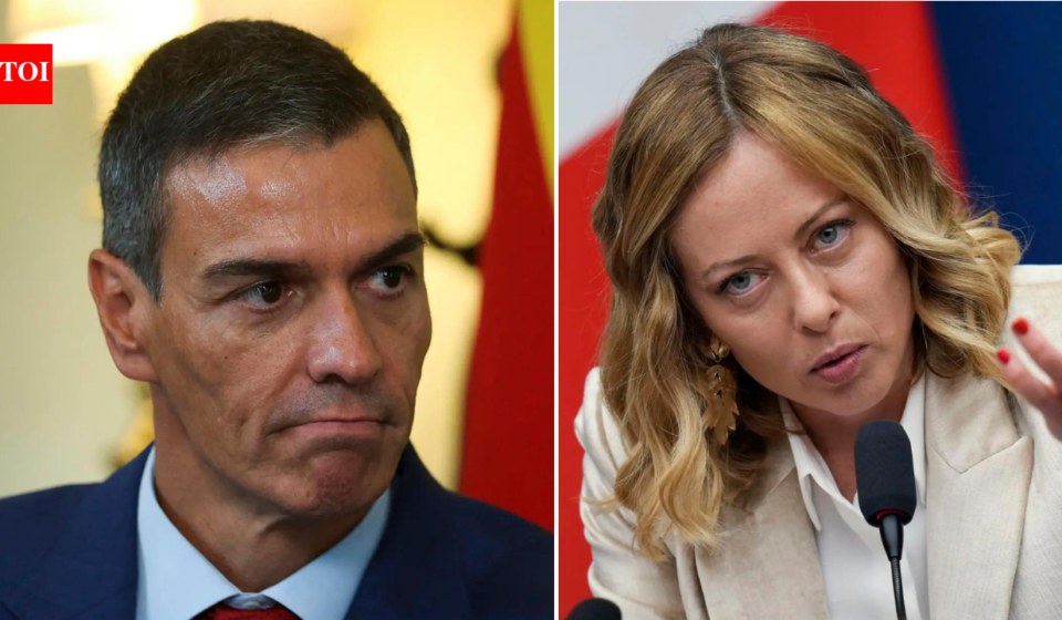 Sanchez vs Meloni: Spain imposes Italy border checks as Ceuta migrant row escalates