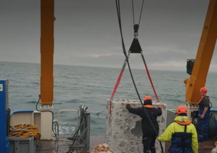 Britain is dropping 20 concrete reef cubes and 44 tons of scallop shells into the sea in the hope to bring back its native oysters who have reduced by 95% since 1800s
