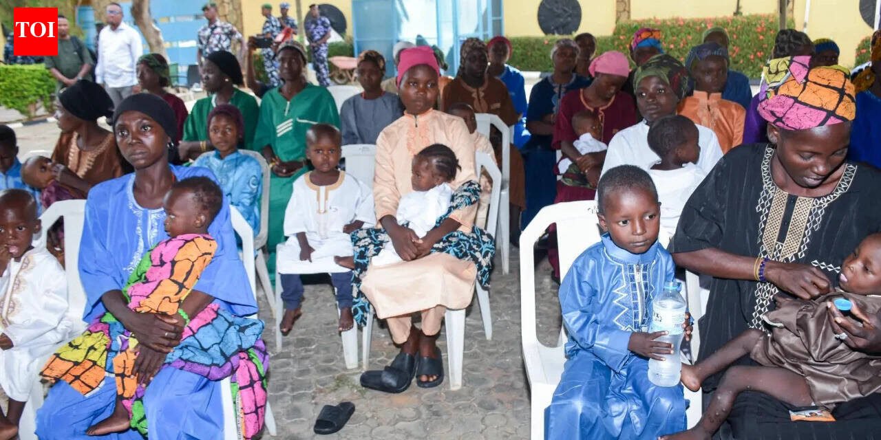 Dozens of Nigerians freed after six months in jihadi captivity