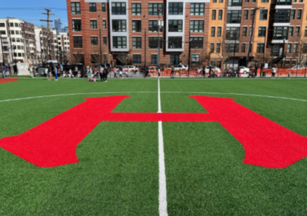 In 2023, Hoboken opened a 5.4-acre park on a former industrial site; its playgrounds and lawns can hold up to 2 million gallons of stormwater