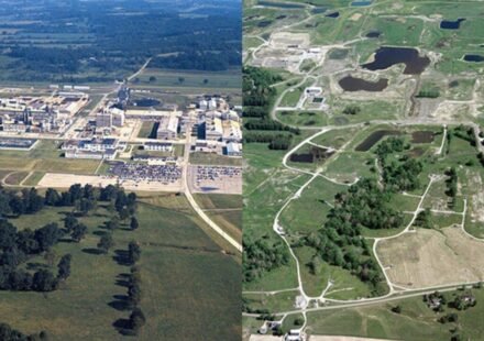 In 1989, Ohio's Fernald uranium plant stopped production; a $4.4 billion cleanup transformed the 1,050-acre site into wetlands, prairie and forest