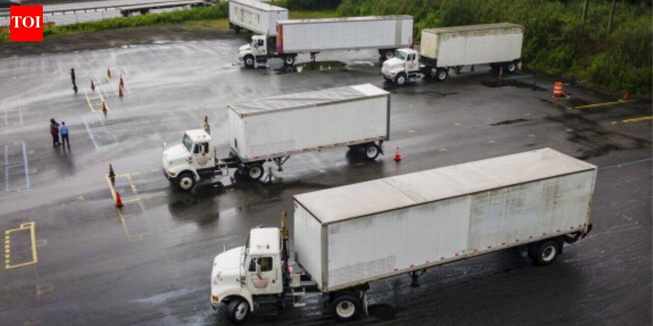 US truckers must speak English: Trump administration moves to make rule permanent