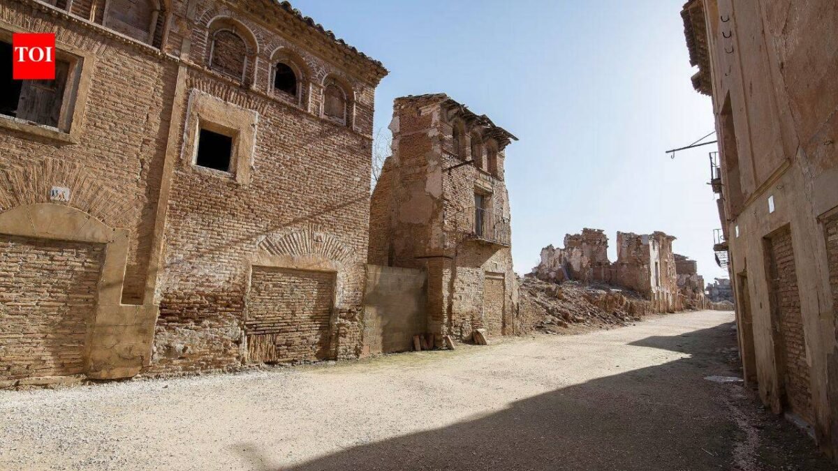 Spain’s Belchite was destroyed in the 1937 Civil War, but archaeologists are still finding bullets, trenches and personal belongings beneath its ruins