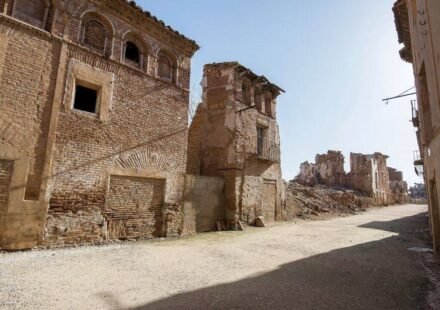 Spain’s Belchite was destroyed in the 1937 Civil War, but archaeologists are still finding bullets, trenches and personal belongings beneath its ruins