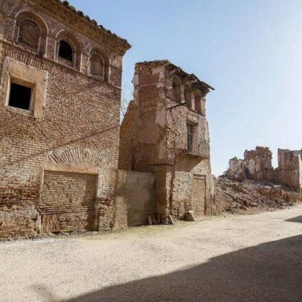 Spain’s Belchite was destroyed in the 1937 Civil War, but archaeologists are still finding bullets, trenches and personal belongings beneath its ruins
