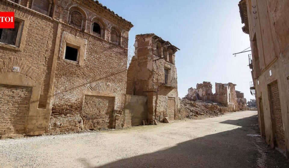 Spain’s Belchite was destroyed in the 1937 Civil War, but archaeologists are still finding bullets, trenches and personal belongings beneath its ruins