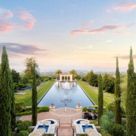 California's Hillsborough saw its home-sale record jump from $35 million to $70 million as an AI industry buyer purchased a 12,400-square-foot estate