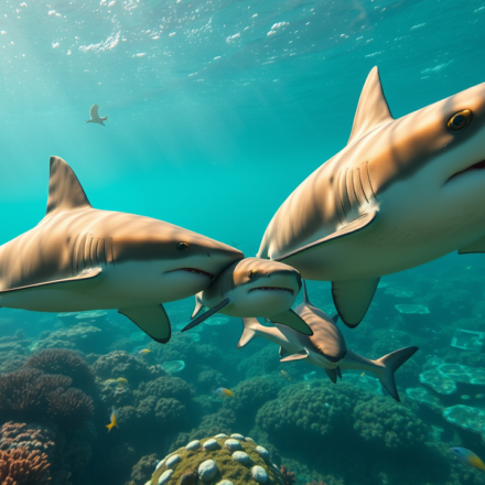 Bull sharks in Fiji repeatedly meet at the same reef, and scientists found they slightly prefer spending time with relatives