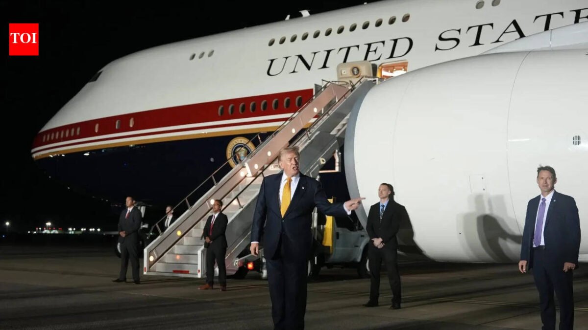 Catering cart & military aircraft: How Trump secretly moved out of Turkey amid Iran assassination threat