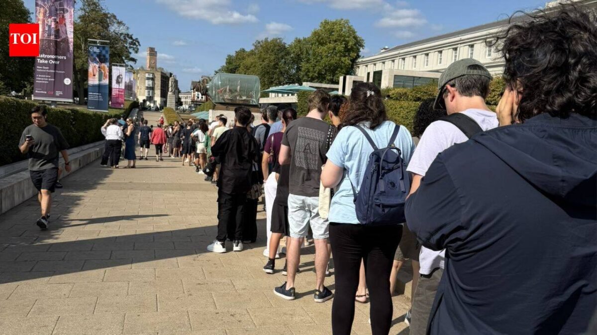 Solar eclipse craze grips UK: Brits stuck in hours-long queues as glasses fly off shelves