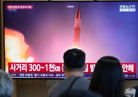 North Korea fires second ballistic missile in a week ahead of US-South Korea war drills