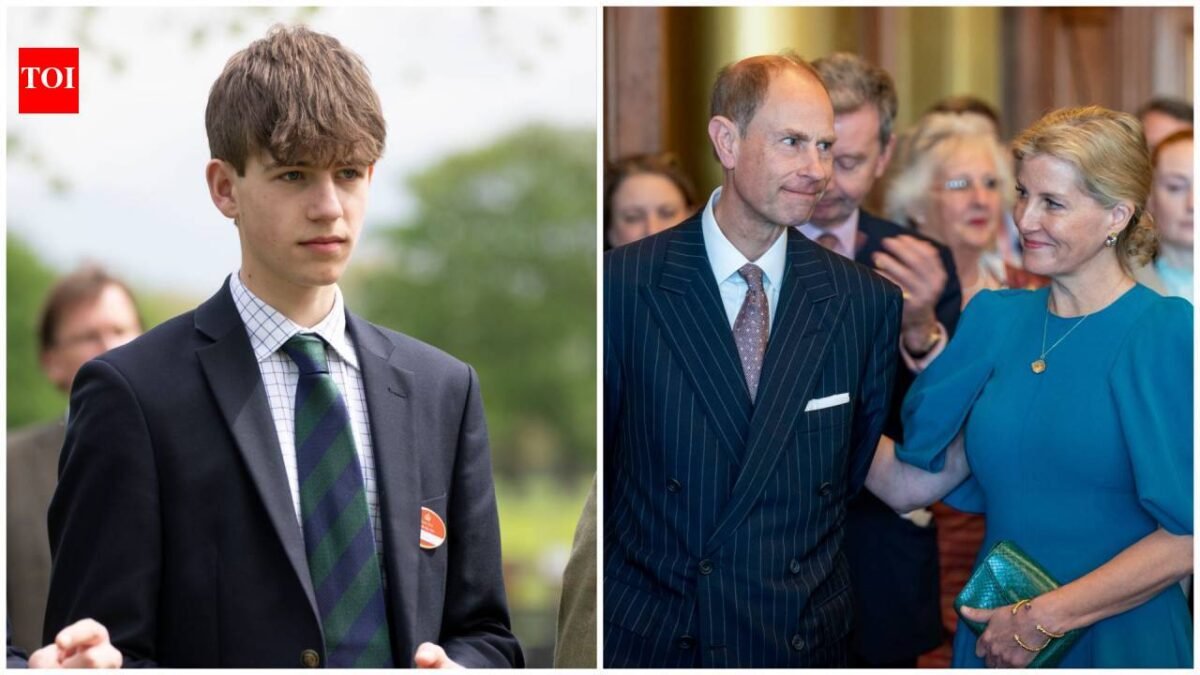 James, 18, Earl of Wessex, passes A-levels, to study rural land management at Royal Agricultural University after working as a farmhand at King Charles’ Sandringham estate