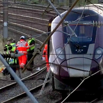 Passenger train derails, flips on side near UK's Lewes; rail routes disrupted